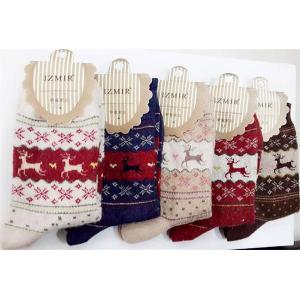 2014 Hot selling ladies christmas toe socks