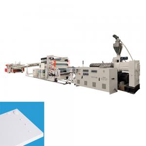 Plastic Sheet Extrusion Machine / Pvc Sheet Extrusion Line 1220 x 2440