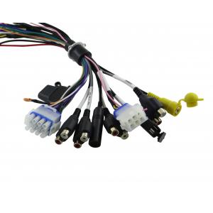                  Custom Made Assembly Beach Motorcycle Audio Wiring Harness with USB Cable RCA Cable Auto Car Wiring Harness             
