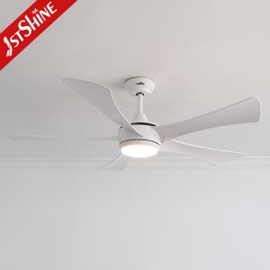 China Modern 52" Ceiling Fan With Light And ABS Blade Dimmable Led Light wholesale