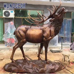 Wild Animal Custom Bronze Sculpture WONDERS Bronze Statue Patina