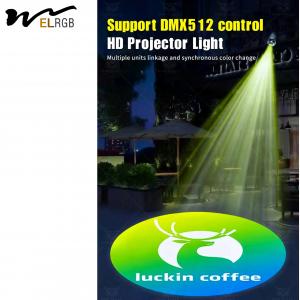 300W Gobo Logo Projector Light Indoor Work Light 6000K Waterproof Gobo Projector