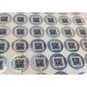 China Disposable Qr Code Anti Counterfeiting Stickers Flexographic Printing wholesale
