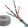 Bulk FTP CAT5E Ethernet Cable 24AWG High Speed Stable Data Transfer Gray Jacket
