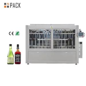 China Máquina lineal de llenado de licor de 500 ml totalmente automática Máquina para embotellar alcohol supplier