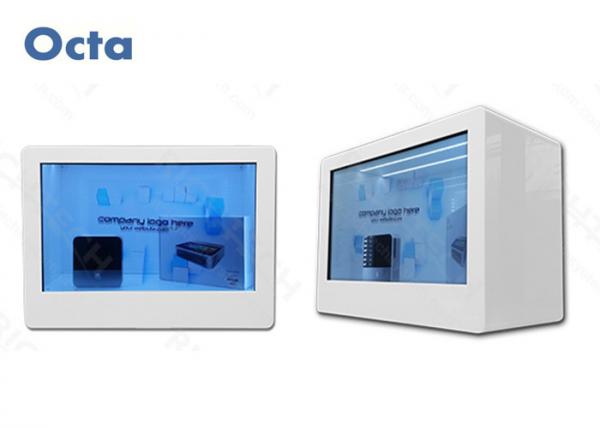 WIFI / 3G 32 Inch LCD Transparent Screen Display For Shopping Mall 1920 x 1080
