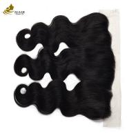 China Ear To Ear Lace Closure Quick Weave Human Hair Frontal Closure 13X4 on sale