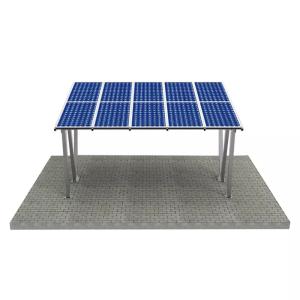 China Pre - Fabricated Scalable Solar panel Carports With Galvanized Steel Q235 wholesale