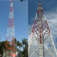 China Radio Mobile Signal Multifunctional Transmission Steel Tower High Standard on sale