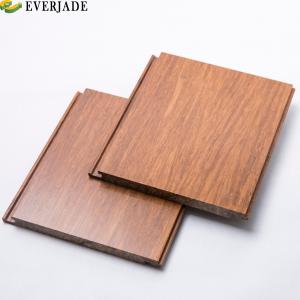 Horizontal Carbonized Chinese Parquet Bamboo Flooring with 100% Bamboo Materials