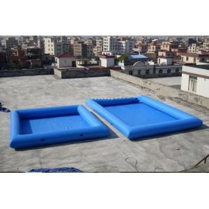 8M*6M Inflatable Swimming Pool With Fireproof PVC Tarpaulin For Family Swimming Pool Material
