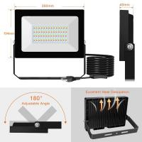 China SMD Waterproof Outdoor Flood Lights , IP66 100W Outdoor Rgb Flood Lights on sale