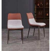 China Contemporary  Cloth Dining Chairs , Modern Fabric Dining Chairs 470mm Width on sale