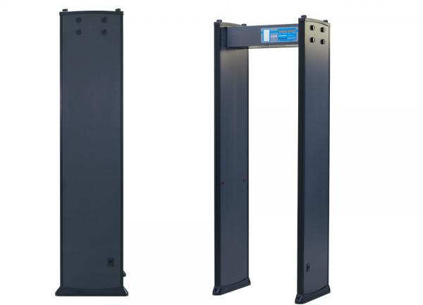 Black Digital Archway Metal Detector Waterproof 50 Working Frequency