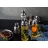 High Borosilicate Decorative Glass Oil Bottles For Kitchen And Desk Use