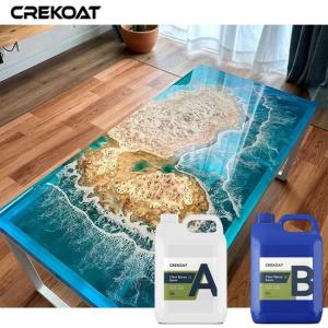 China Casting Clear Deep Pour Epoxy Resin For Wooden Bar Counter Table Tops supplier