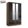 Custom Made Bedroom Wardrobe Doors Solid Color With 760*50*180CM Size