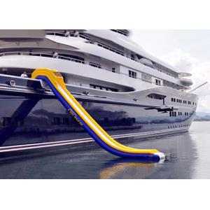China Inflatable Water Floating Games , Inflatable Slide For Yacht Sports supplier