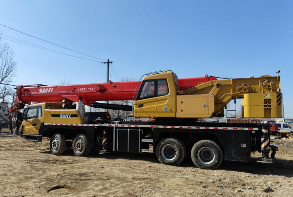 2020 Model Used Shacman 50t Maximum Rated Lifting Capacity Used Truck Crane STC500E5 For Heavy Duty Lifting