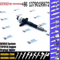 China Common Rail diesel fuel Injector 23670-30240 095000-7380 for Diesel engine on sale