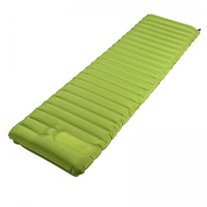 China Deluxe Sleeping Pad-Easy Inflatable with Built-in Foot Pump, Extra Thick and Roomy Sleeping Pad Inflatable Pad(HT1604) supplier
