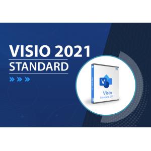 Visio 2021 Standard 5 User Lifetime Software License Key Instant Delivery