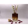 130ML Brown Glass Dropper Bottless Colored Reed Diffuser With Rattan Sticks