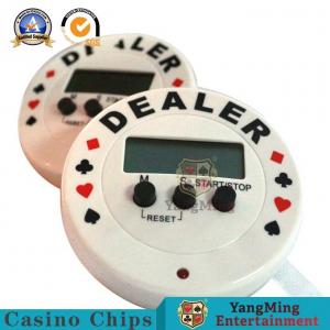 China Digital Countdown Electronic Dealer Button Official Poker Tournament Timer Casino Dealer Timer For Texas Holdem supplier