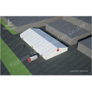 China Durable Removable Outside Aluminum Storage Tent , Temporary  Tent 30X60 M Flame Retardant in Food Industry supplier