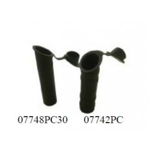 MARINE BOAT PLASTIC NYLON FISHING ROD HOLDER WITH COVER