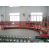 8 -10 m / min Aluminum Alloy Arc Rope Suspended Platform for Building Cleaning