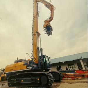 Excavator Mounted Vibro Hammer For Fast Pile Driving Construction Projects