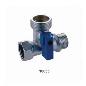 ABS Handle Brass Three way Ball Valve 10055 and 10056 in 16Bar