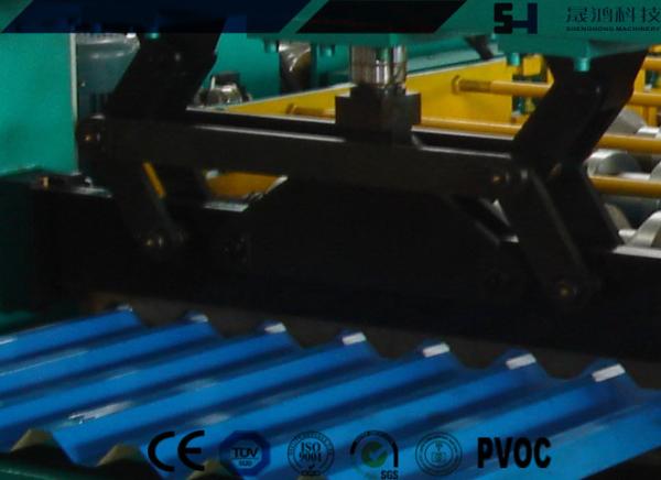 High Speed Automatic Roll Forming Equipment Precision For Glazed Tile Making