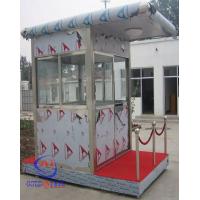 China Stainless Steel Guard House Mobile Sentry Garden Shed Fire Resistant on sale