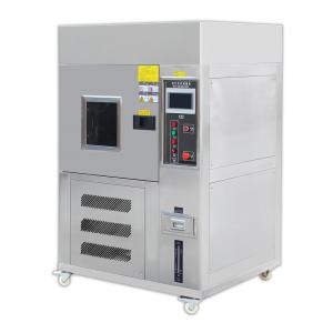 China Laboratory Gas Tester High Accuracy Temperature Humidity Cycling Chamber Environmental Climatic Thermal Shock Test Machi supplier