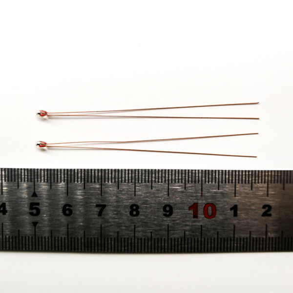 100kohm 3950k 1% Glass Coating Ntc Thermistor Sensor For Automobile