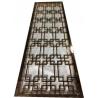 China decorative metal screen,304 stainless steel panel screen with bronze hairline plating wholesale