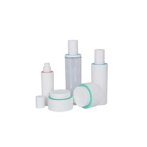 China White Cylinder Lotion 60ml PP Airless Bottle 150ml 180ml30g 50g Round supplier