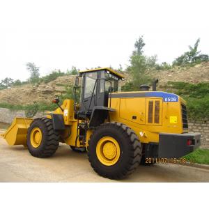 China SEM 650B 5 ton wheel loader with cummins engine 5000 kg Rated Load Capacity supplier