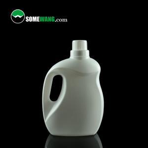 Plastic PE Customized Color Large Size 2L Laundry Detergent Bottle With Screw Cap