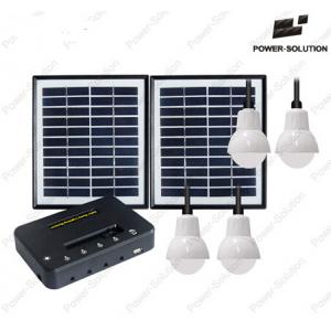 Portable Solar System with 3 Lamps and Mobile Phone Charging 10W20W mini solar home system
