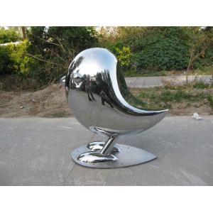 China Decorative Art Contemporary Animal Sculpture Fat Bird Steam Resistance supplier