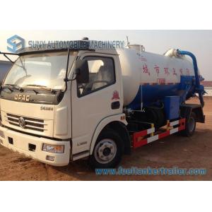 China Dongfeng Q235 Carbon Steel Tank Sewage Suction Tanker Truck 4X2 supplier