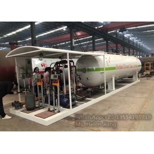 China Anti Explosive 20000L 10T Carbon Steel LPG Refilling Station supplier