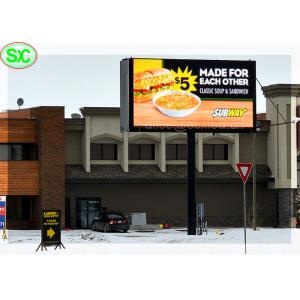 China Ultra Thin RGB P6 P8 IP65 Led Advertising Billboards With 3-*Year Warranty supplier