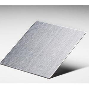 Custom Length Stainless Steel Plate 2B/BA/HL/NO.1/NO.4/8K Finish HRC 20-25 1000mm-2000mm