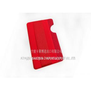Douille intelligente de carte de crédit de portefeuille pour le téléphone portable, poche de 3M Adhesive Phone Card