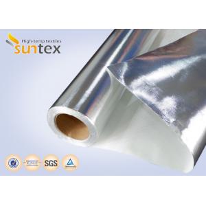 China Fire Resistant Aluminum Foil Fiberglass Cloth With Good Hermetic And Weather Resistance wholesale