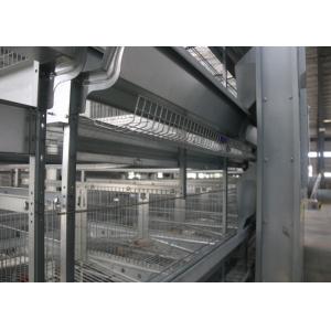 High Rearing Efficiency Industrial Chicken Coop Poultry Farm Cage ISO9001 Approved